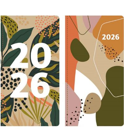 18 x 2026 Week To View Slim Diary -Eco Recyclable Diary | 0423/FSC