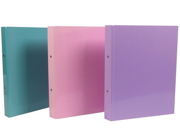 Just Stationery A4 Coloured Ring Binder - Teal, Pink & Purple