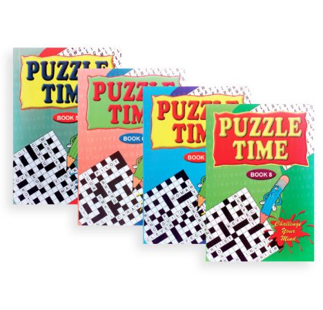 Wholesale A5 Puzzle Time Adult Puzzle Book