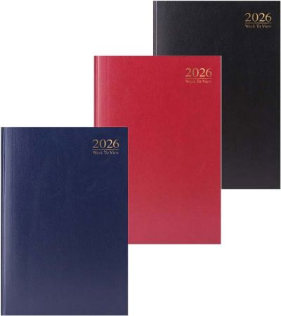 A4 Week To View 2026 Casebound Diary | Wholesale