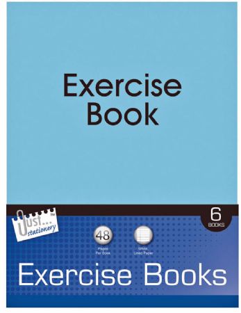 Just Stationery 6pk Exercise Books