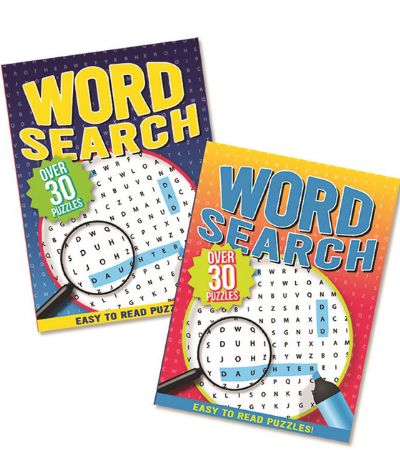 12x Word Search Puzzle Books