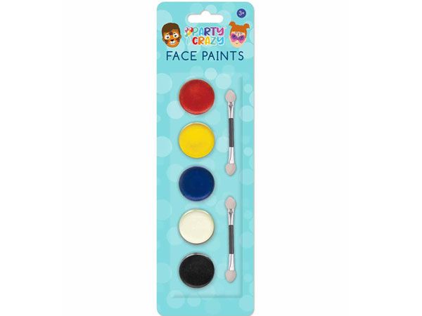 Party Crazy 5pc Face Paints