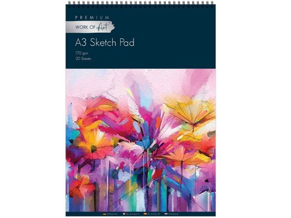 Wholesale Artist Sketch Pad | A3 20 Sheet