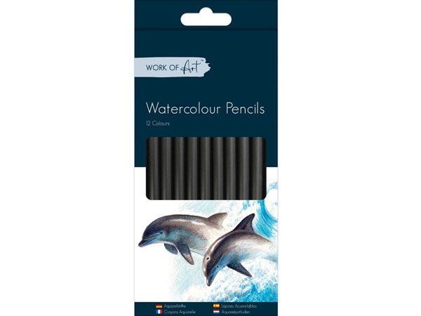 Wholesale Artist Watercolour Pencils | 12 Pack