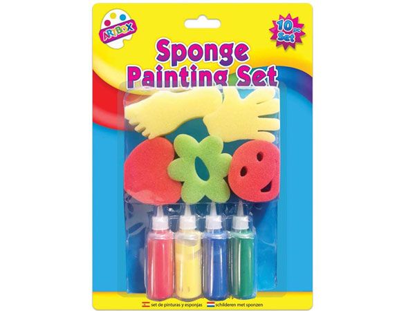 Art Box Sponge Paint Set | 5455