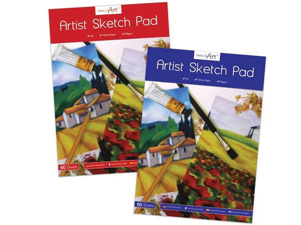 Artbox 60 Sheet A4 Sketch Pad | Wholesale Art Supplies