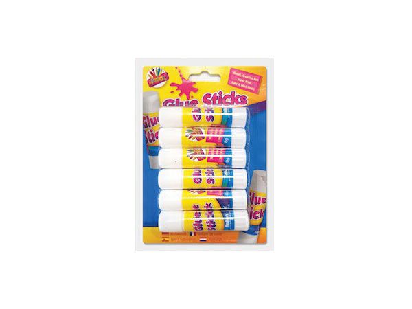 Art Box 6pk Twist Action Glue Sticks