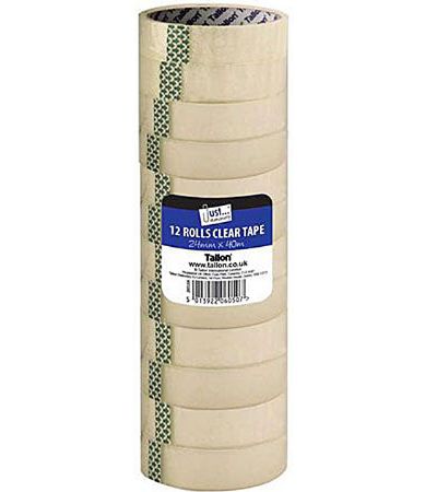Wholesale clear tape 24mm x 40m | bulk buy discounts