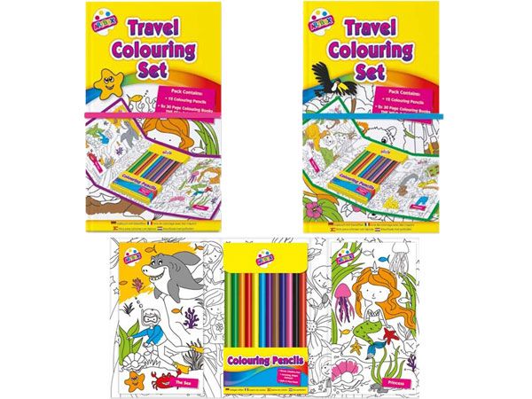 Art Box Travel Colouring Set | 6839