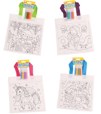 Artbox Paint Your Own Canvas Bag...Assorted Picked At Random