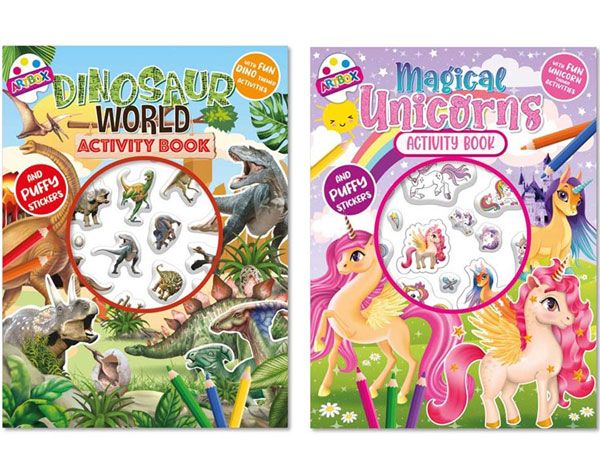 Wholesale Kids Activity Book | Puffy Sticker Activities