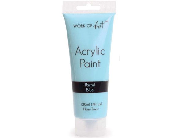 Work of Art Pastel Blue Acrylic Paint | Wholesale