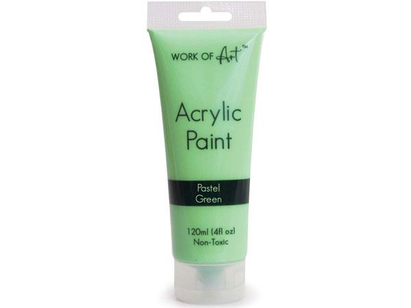 Wholesale acrylic paint | 120ml pastel green