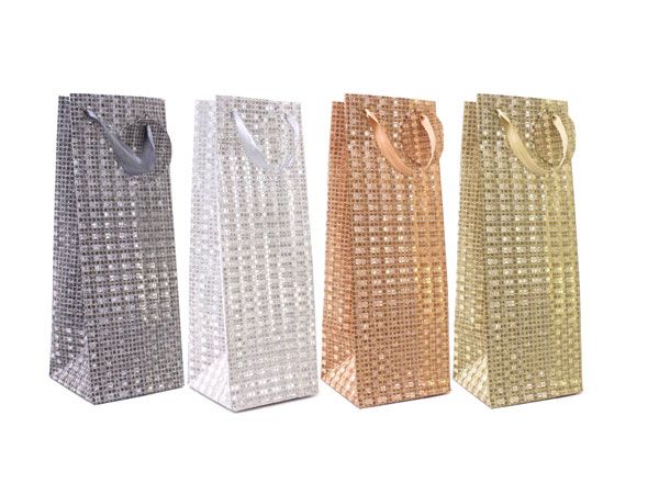 12x Just To Say Glitter Bottle Bags | 7706