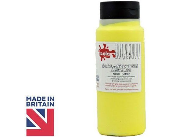 Wholesale art acrylic paint | 500ml Lemon