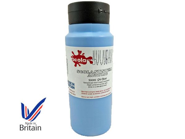 Wholesale art acrylic paint | 500ml sky blue