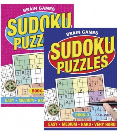 Wholesale Squiggle A4 Sudoku Puzzle Book | Bulk Buy