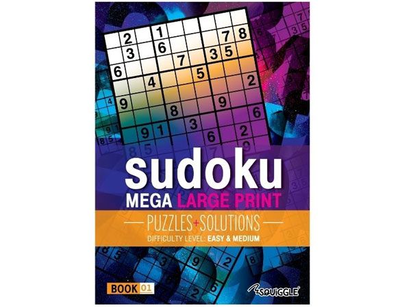 Wholesale A4 Mega Print Adukt Sudoku Puzzle Book