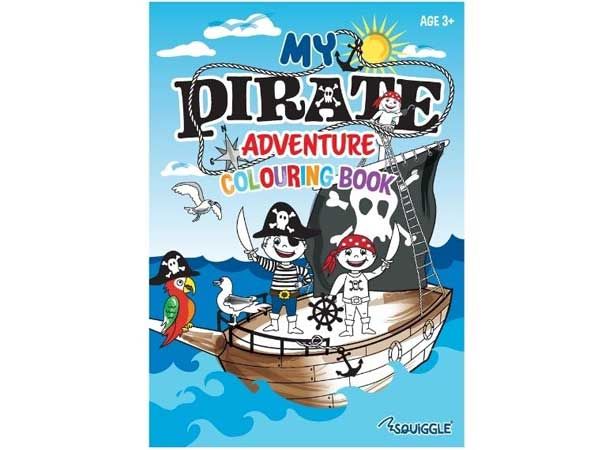 Squiggle My Pirate Adventure Colouring Book | P2971