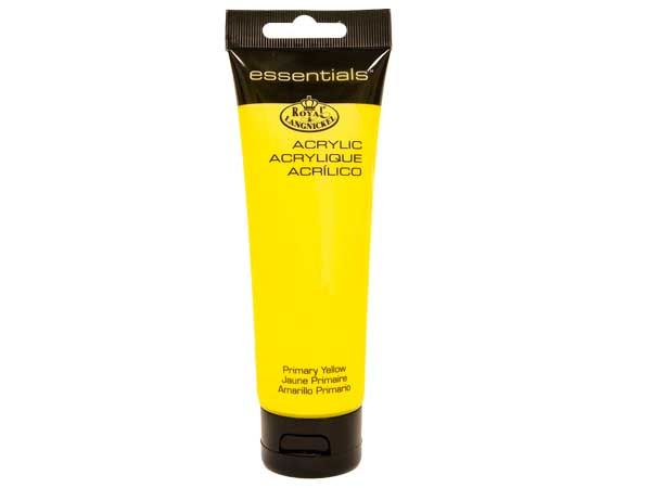 Wholesale artist acrylic paint | 120ml Primary Yellow