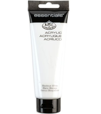 Royal and Langnickel - 120ml Artist Acrylic Paint, Blockout White | RAA-159