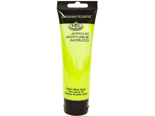 Wholesale artist acrylic paint | 120ml Bright Yellow Green