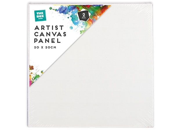 Wholesale Artist Canvas Panel Board | 20cm x 20cm