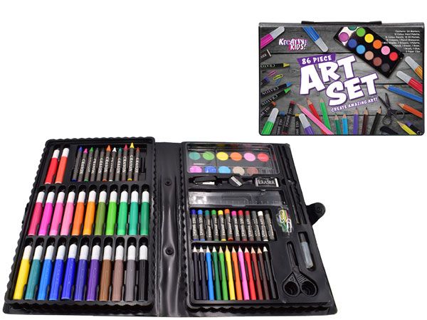 Kreative Kids 86pce Art Set