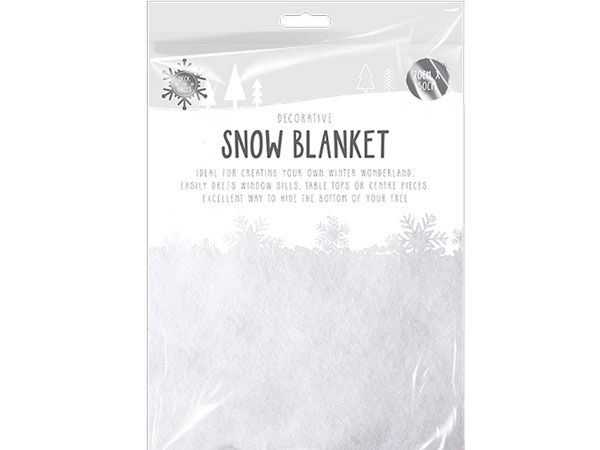 Decorative Christmas Snow Blanket | Wholesale