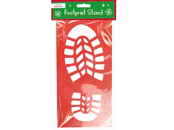 Santa Footprint Stencil | XMA2501OB