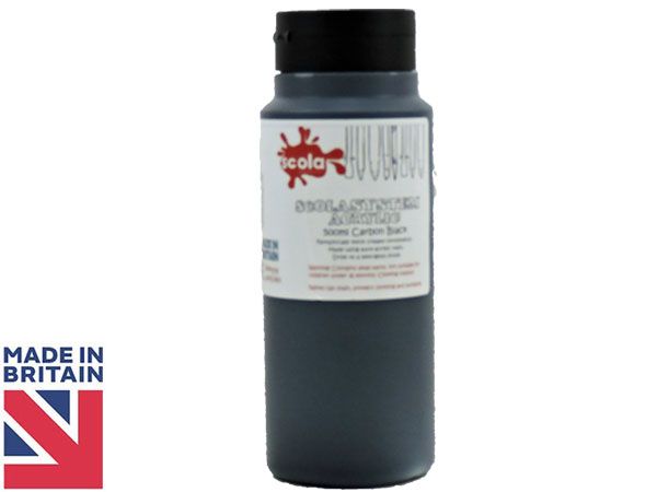 Wholesale art acrylic paint | 500ml Carbon black