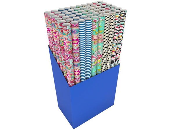 60 Rolls Of 3mtr Assorted All Occasions Giftwrap (MGW)
