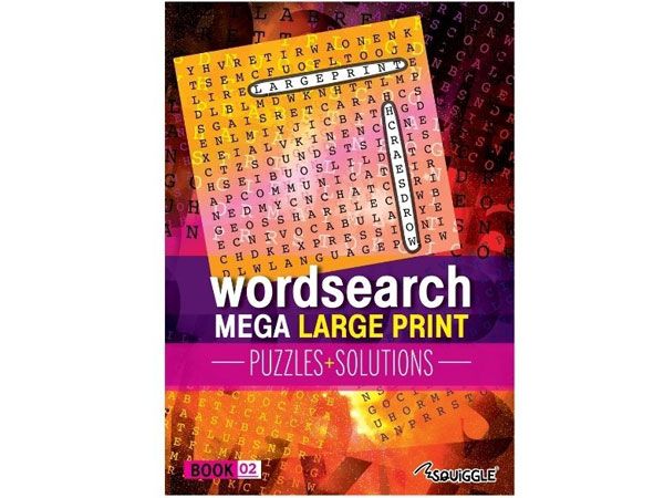 Wholesale A4 Classic Mega Print Word Search Book