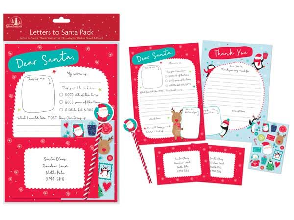 Festive Wonderland Letters To Santa Pack | XK0052