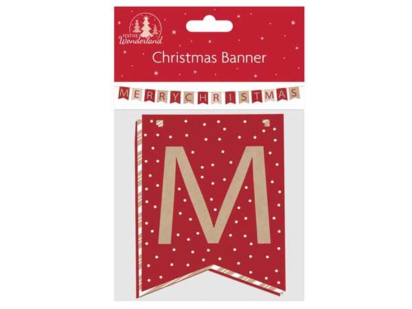 Festive Wonderland Christmas Banner